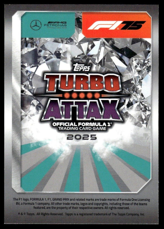 Turbo Attax 2025 #39 Toto Wolff back