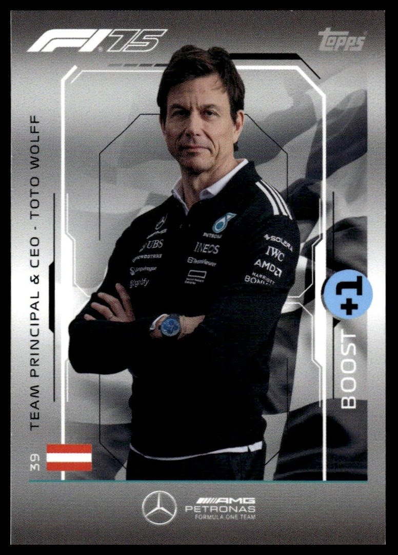 Turbo Attax 2025 #39 Toto Wolff front