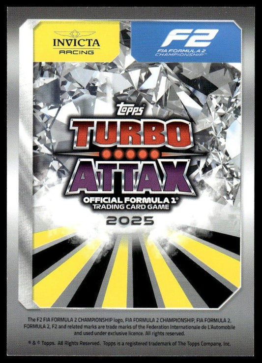 Turbo Attax 2025 #172 Invicta Racing back