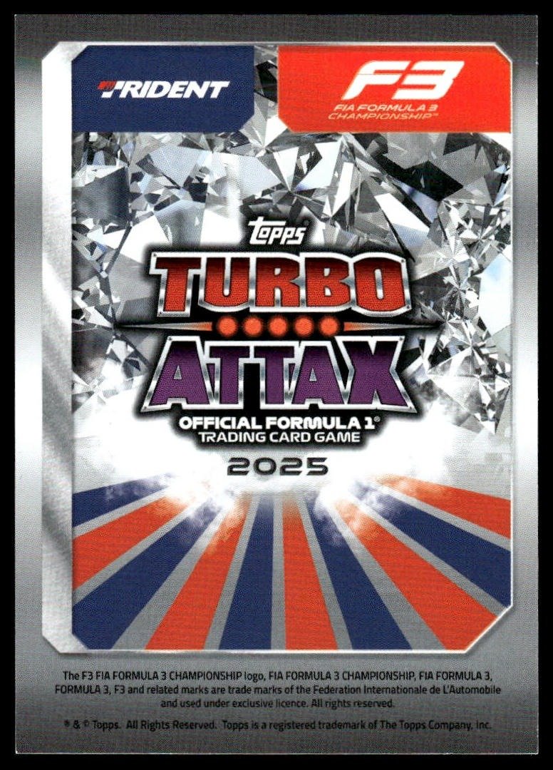 Turbo Attax 2025 #228 Rafael Camara back