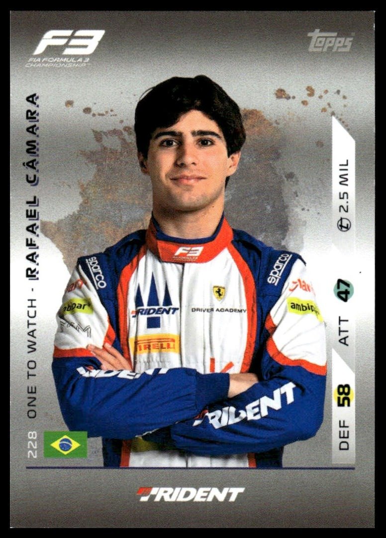 Turbo Attax 2025 #228 Rafael Camara front