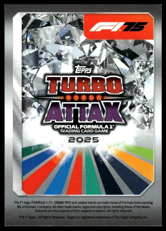 Turbo Attax 2025 #144 Sao Paulo Grand Prix back