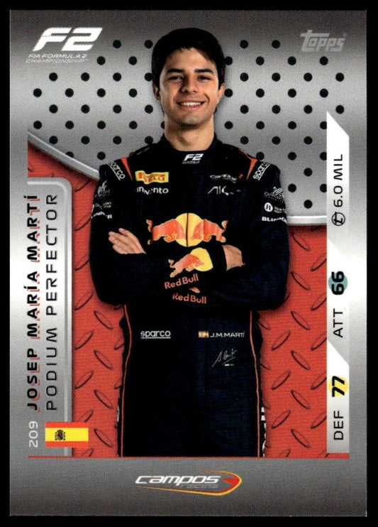 Turbo Attax 2025 #209 Josep Maria Marti front