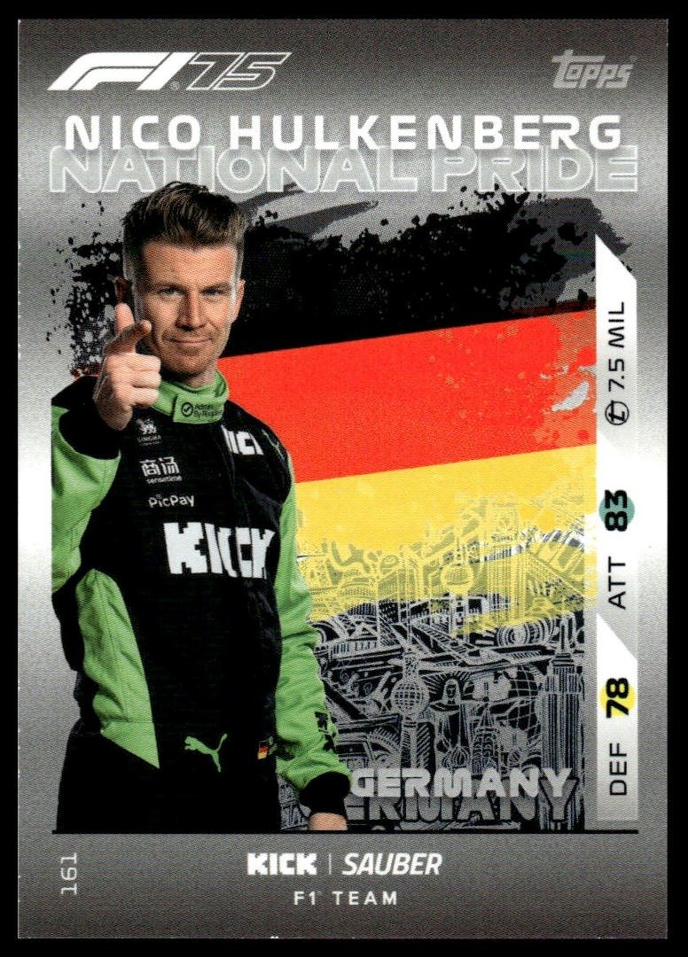 Turbo Attax 2025 #161 Nico Hulkenberg front