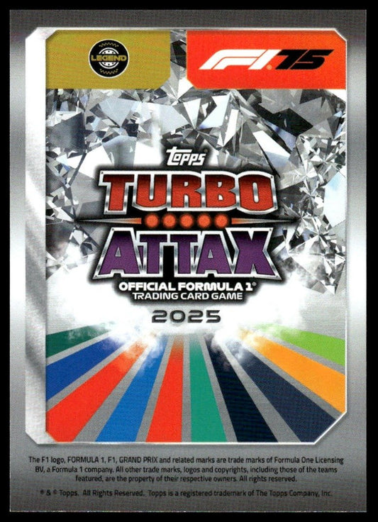 Turbo Attax 2025 #192 Ritomo Miyata back
