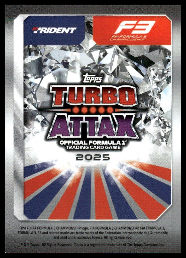 Turbo Attax 2025 #54 Aston Martin back