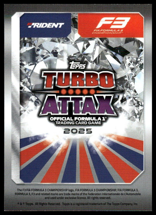Turbo Attax 2025 #54 Aston Martin back