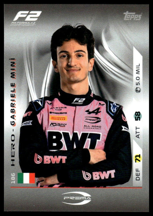 Turbo Attax 2025 #186 Gabriele Mini front