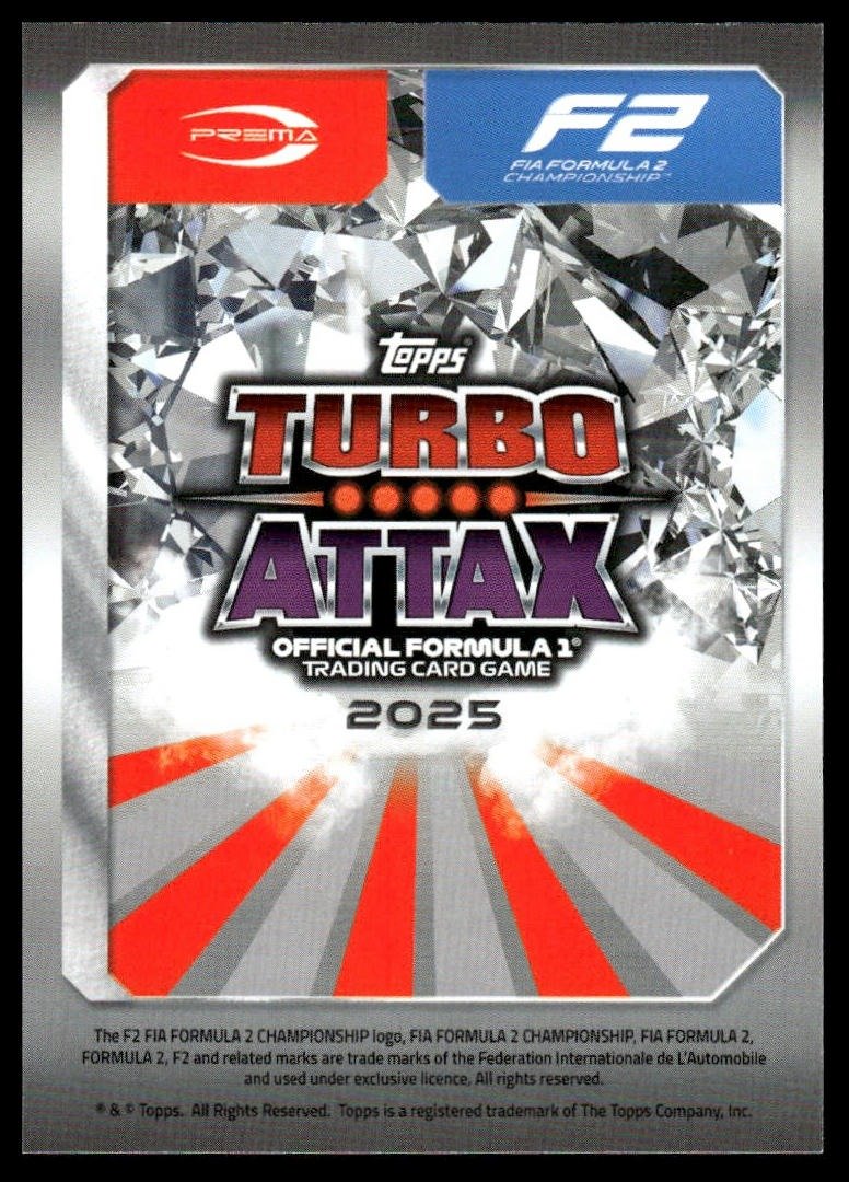 Turbo Attax 2025 #195 Alexander Dunne back