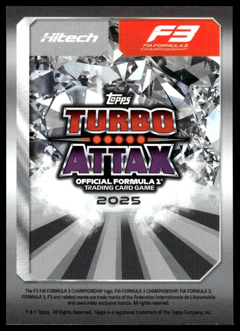 Turbo Attax 2025 #155 Lewis Hamilton back