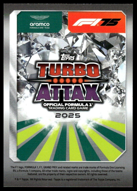 Turbo Attax 2025 #178 MP Motorsport back
