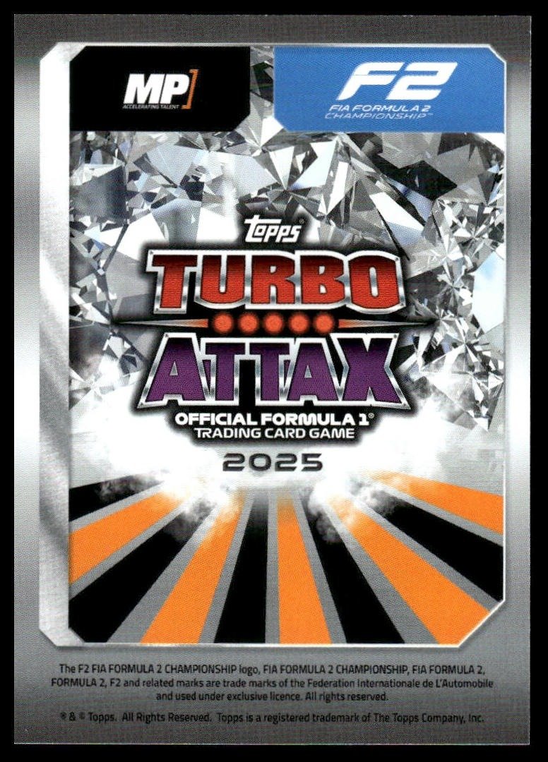 Turbo Attax 2025 #307 Jacques Villeneuve back