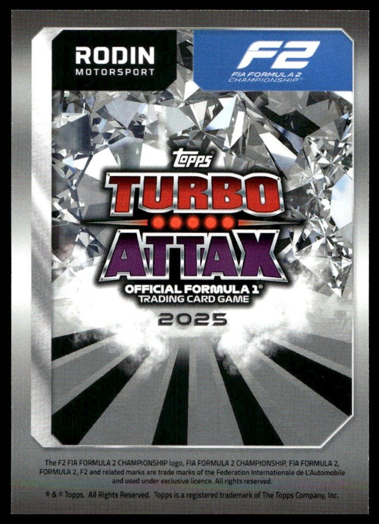 Turbo Attax 2025 #193 Rodin Motorsport back