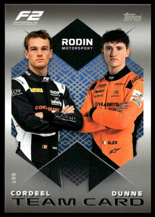 Turbo Attax 2025 #193 Rodin Motorsport front