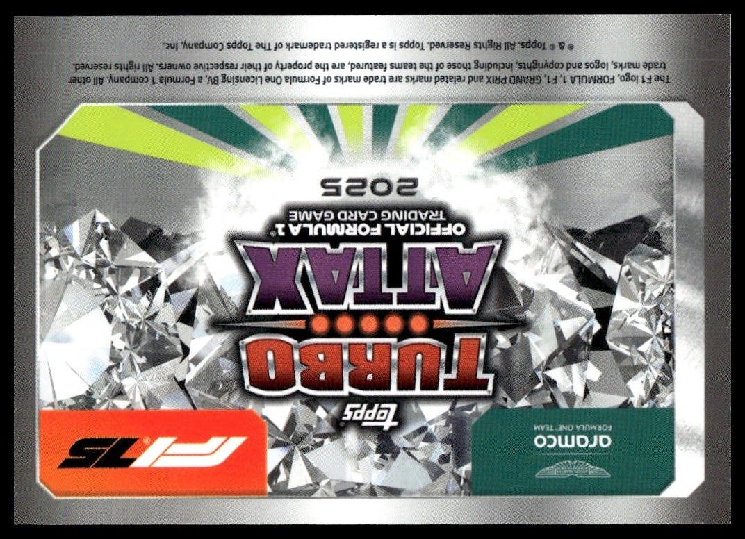 Turbo Attax 2025 #111 Fernando Alonso back