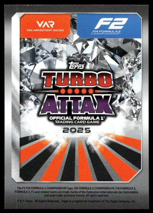 Turbo Attax 2025 #204 Rafael Villagomez back