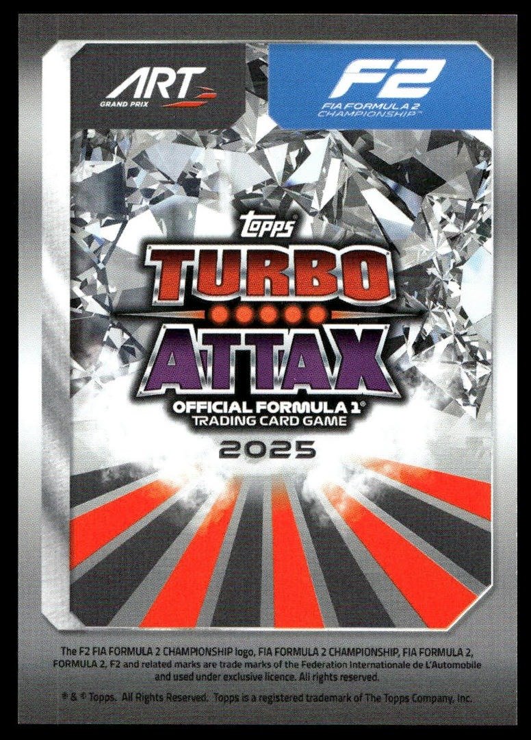 Turbo Attax 2025 #191 Victor Martins back