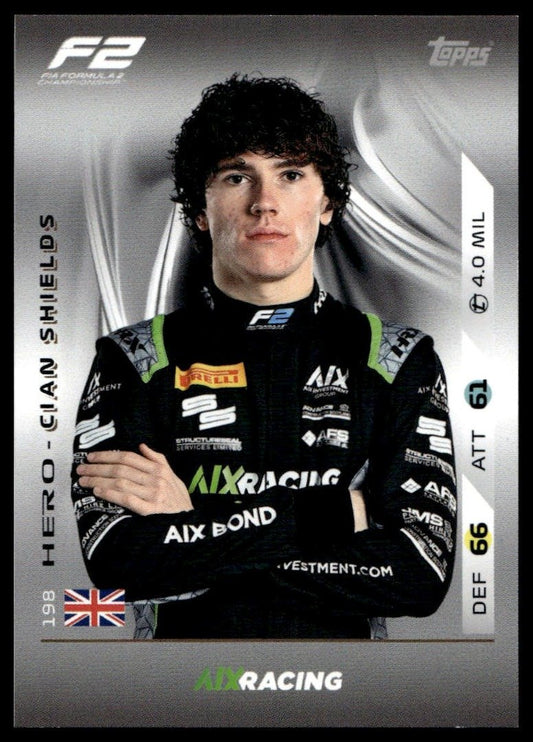 Turbo Attax 2025 #198 Cian Shields front