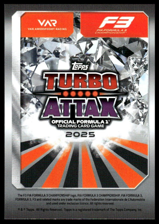 Turbo Attax 2025 #234 Theophile Nael back