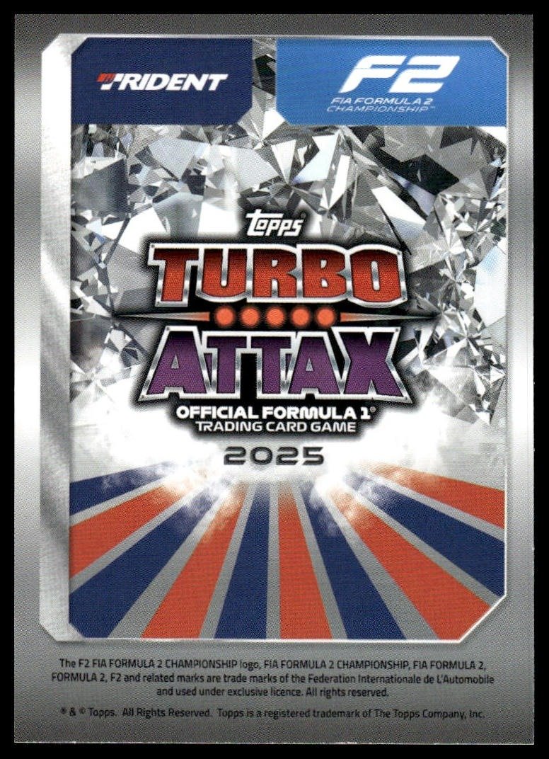 Turbo Attax 2025 #201 Max Esterson back