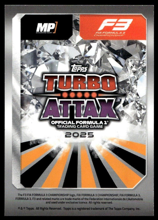 Turbo Attax 2025 #222 MP Motorsport back