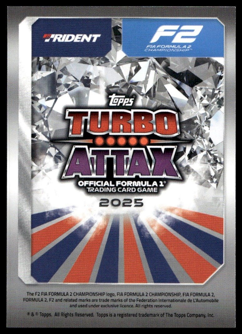 Turbo Attax 2025 #199 Trident back