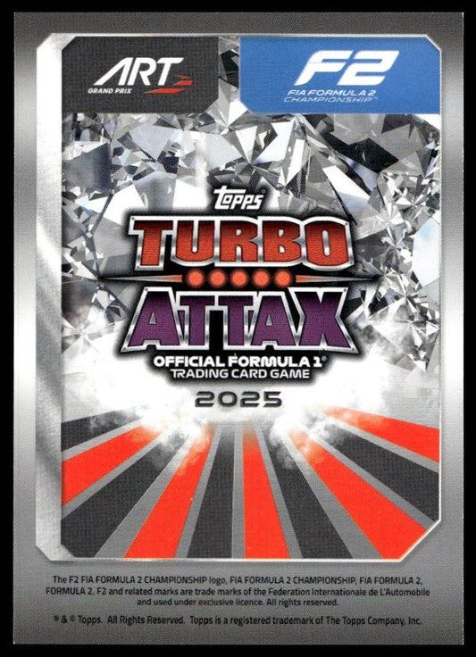 Turbo Attax 2025 #208 Victor Martins back