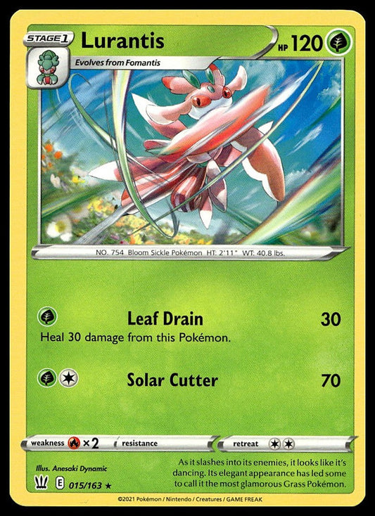 Pokémon – Lurantis 015/163 – Battle Styles – Rare – front