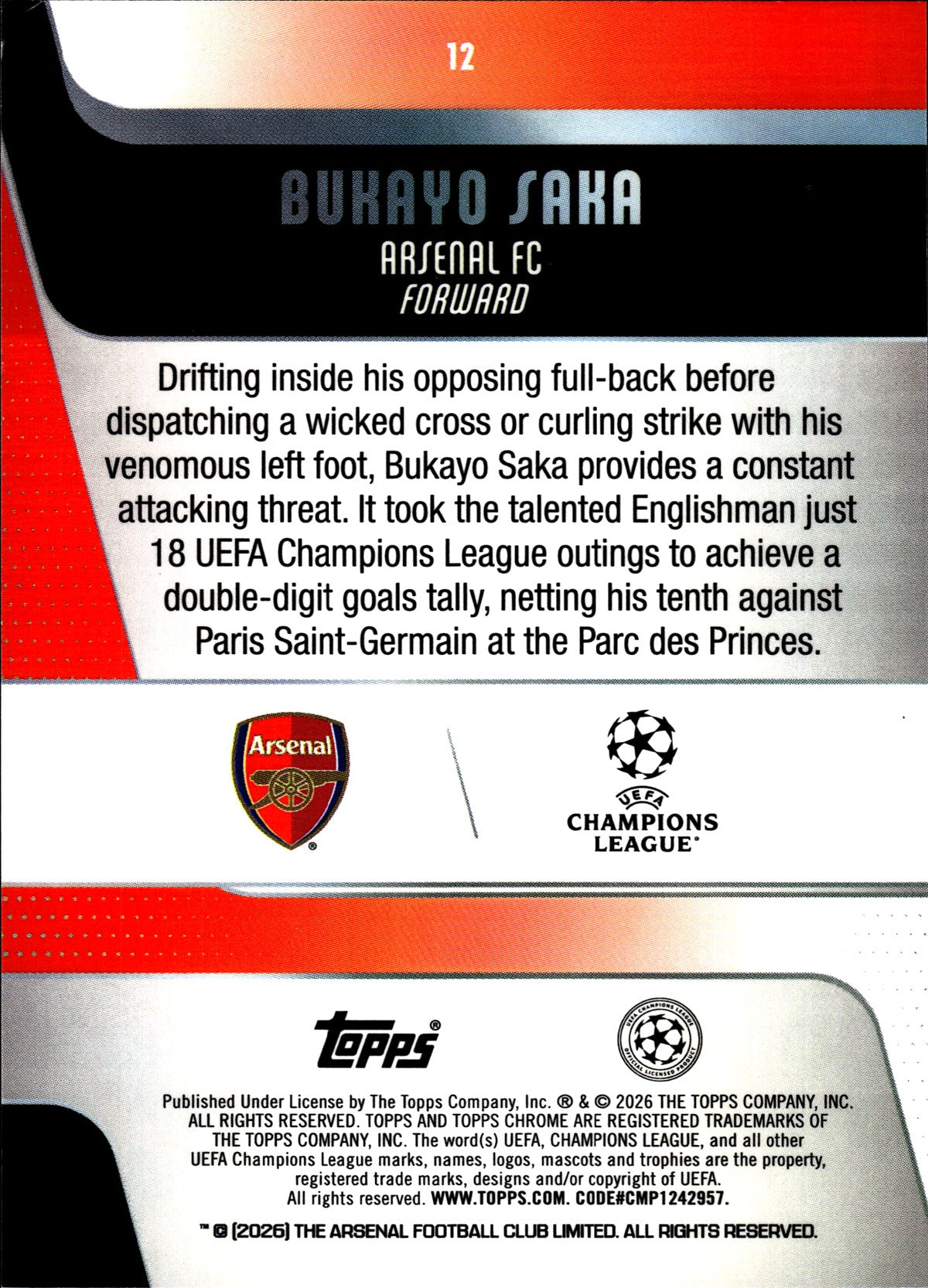TCUCC26-012-bukayo-saka back