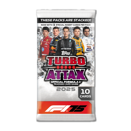 Topps Turbo Attax Formula 1® 2025 - Packet (10 cards per packet)