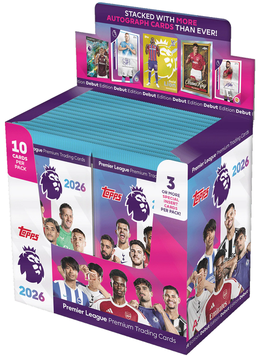 Topps Premier League 2026 - Debut Edition - Full Box
