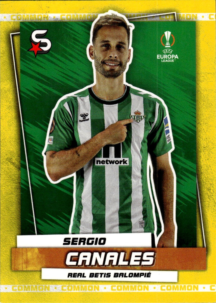 Sergio Canales – Real Betis · 2022-23 Topps UEFA Superstars #173 – front