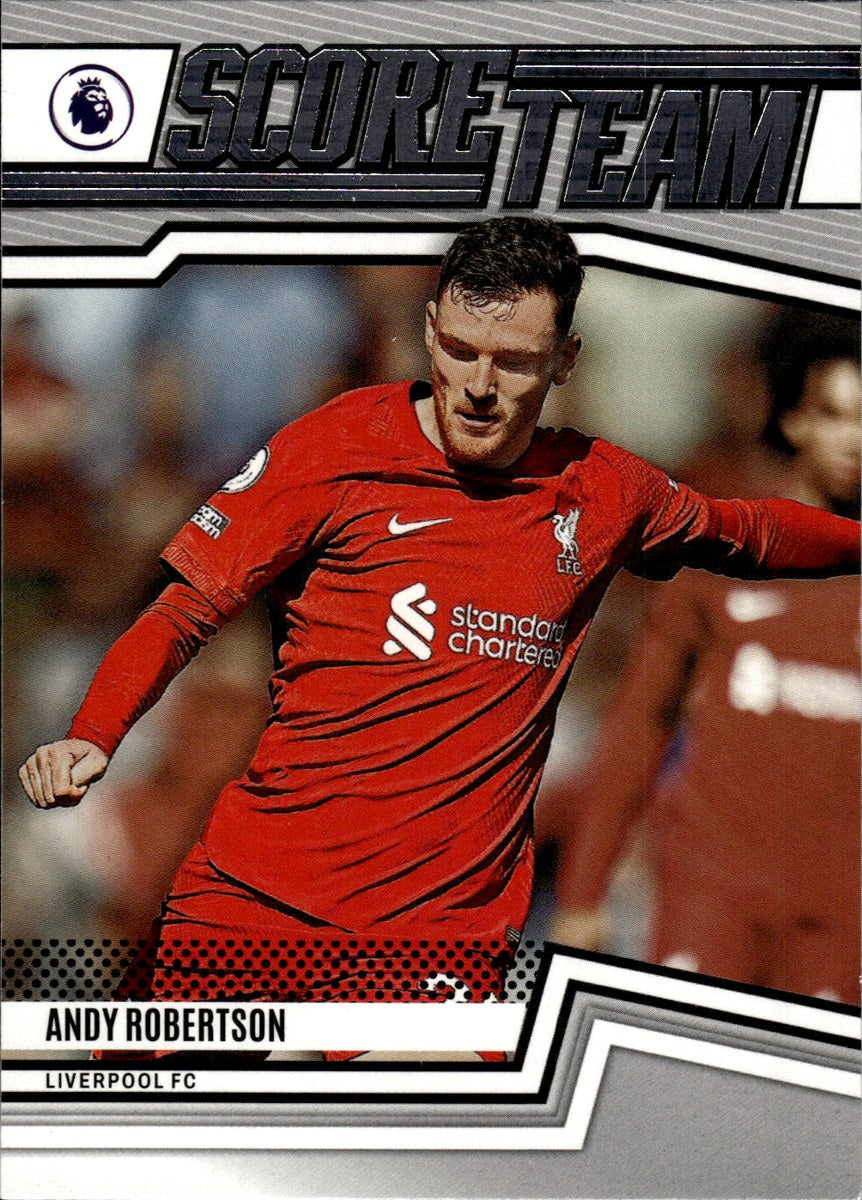 Andy Robertson – Liverpool FC · 2022-23 Panini Score Premier League #16 Score Team – front