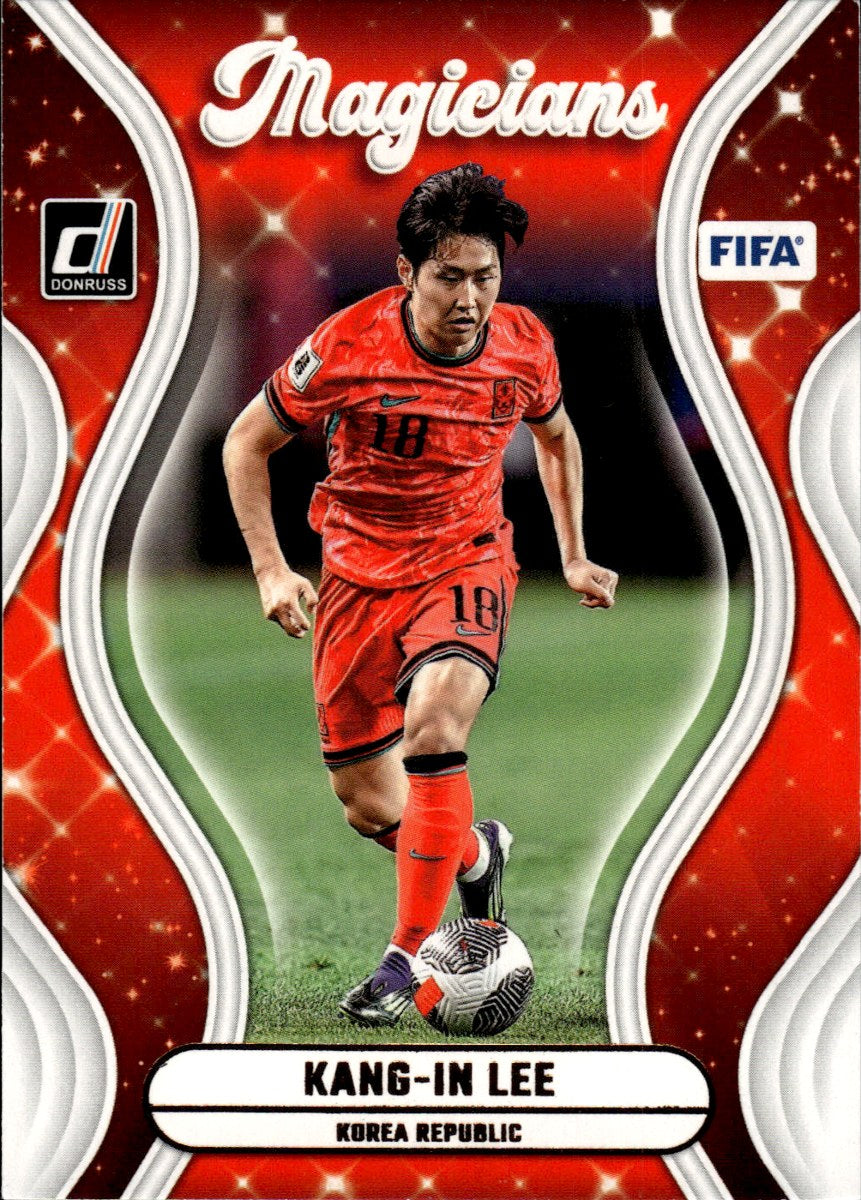 Kang-In Lee – Korea Republic · 2024-25 Panini Donruss Soccer #11 Magicians – front