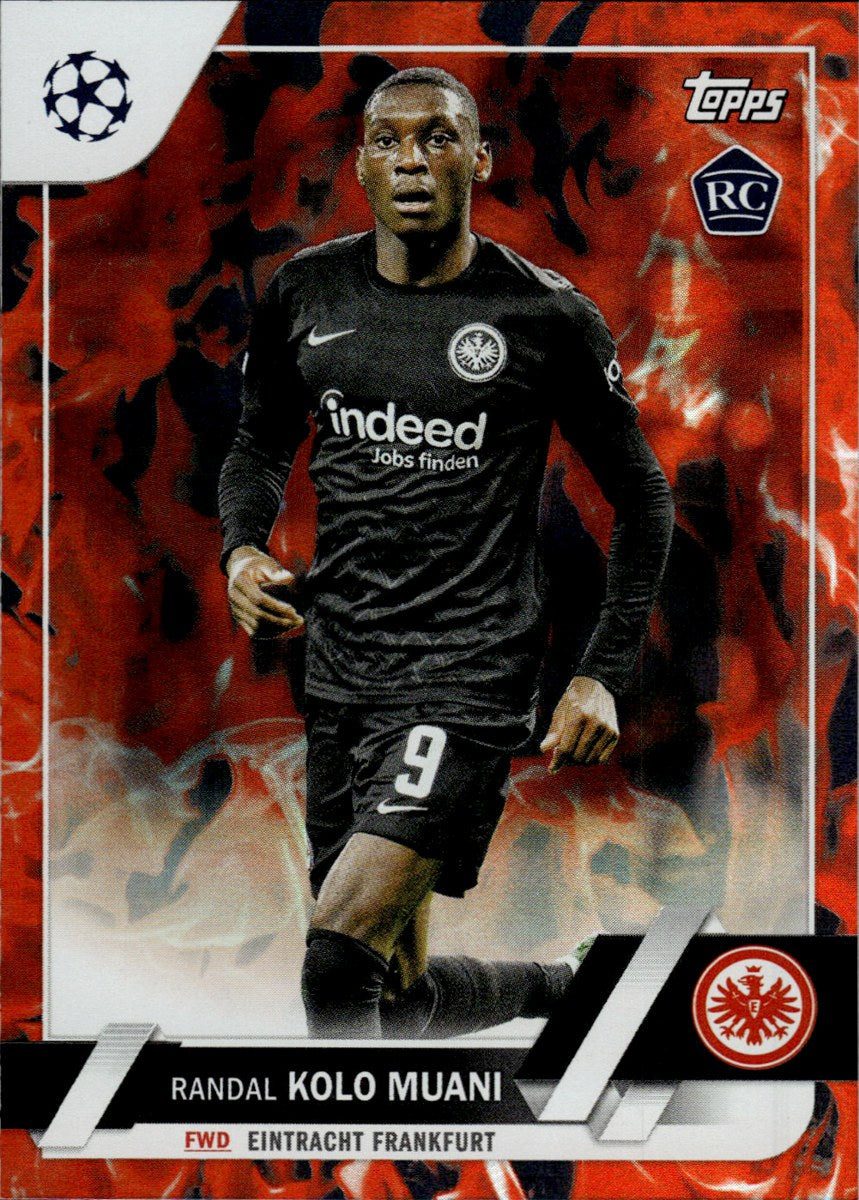 Randal Kolo Muani – Eintracht Frankfurt · 2022-23 Topps UEFA Club Competitions #149 RC – front