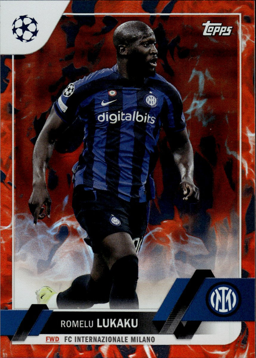 Romelu Lukaku – Inter · 2022-23 Topps UEFA Club Competitions #96 – front