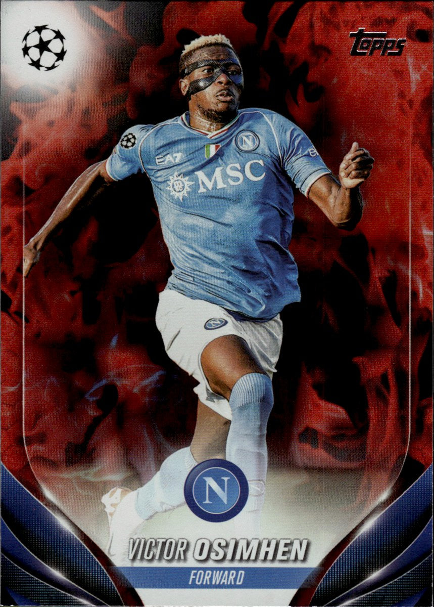 Victor Osimhen – SSC Napoli · 2023-24 Topps UEFA Club Competitions #58 – front