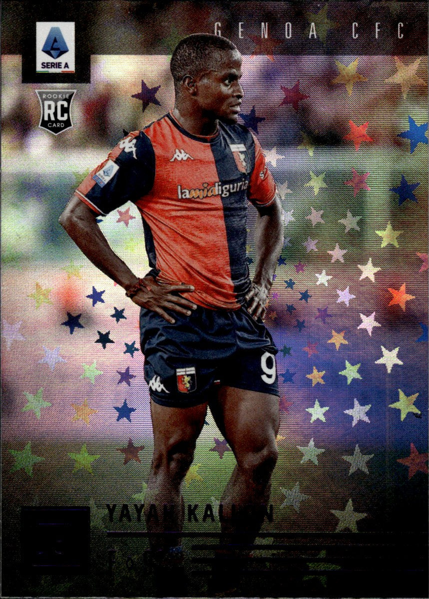Yayah Kallon – Genoa CFC · 2021-22 Panini Chronicles Serie A #30 Astro Parallel RC – front