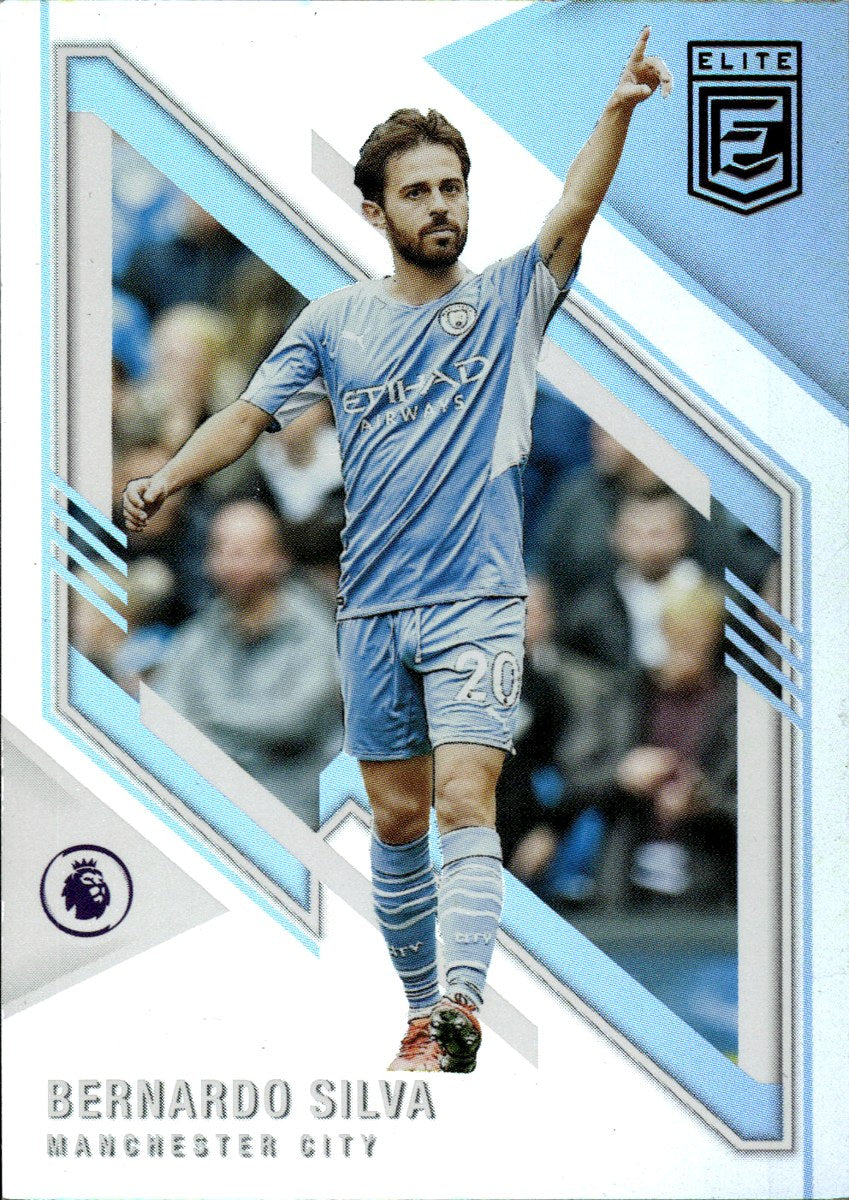 Bernardo Silva – Manchester City · 2021-22 Panini Donruss Elite Premier League #96 – front