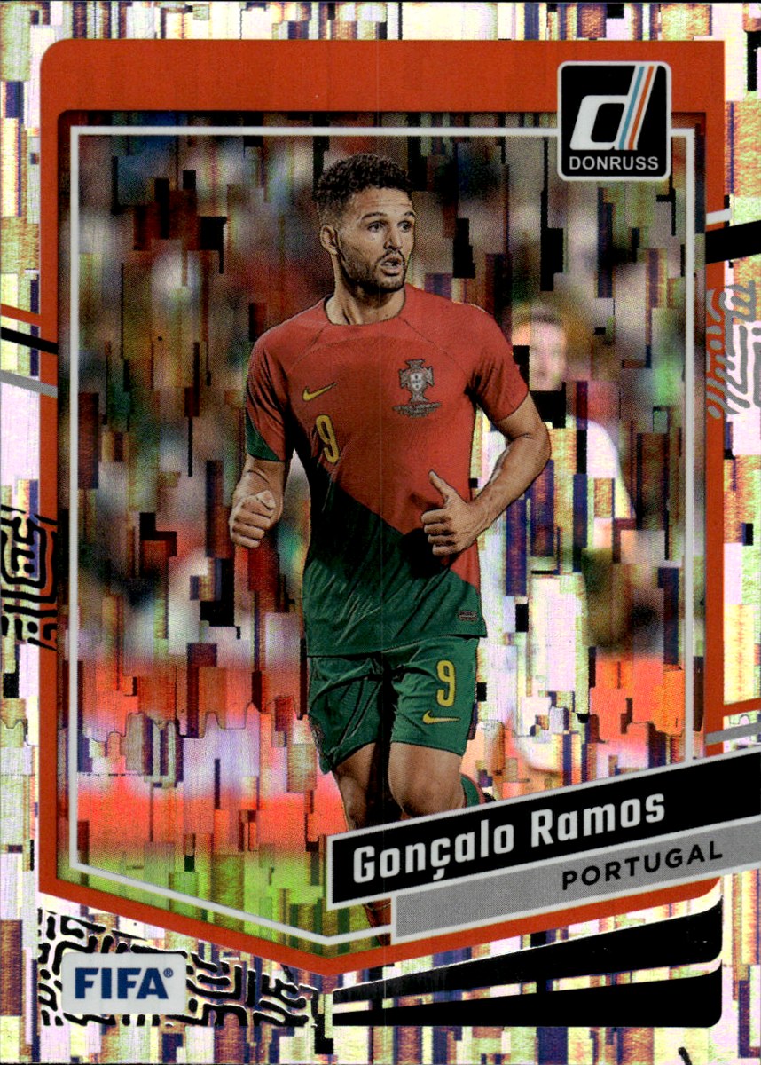 Gonçalo Ramos – Portugal · 2023-24 Panini Donruss Soccer #46 Silver Parallel – front