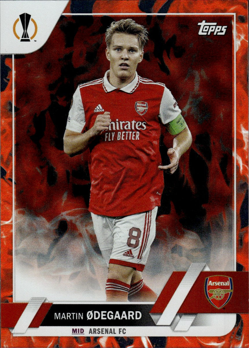 Martin Ødegaard – Arsenal FC · 2022-23 Topps UEFA Club Competitions #88 – front