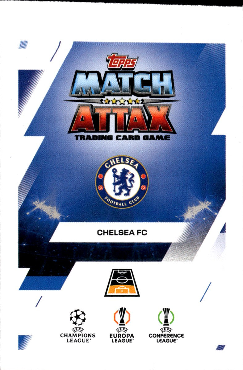 Ashley Cole – Chelsea · 2025-26 Topps Match Attax UEFA Club Competitions #348 Cup Champion – back