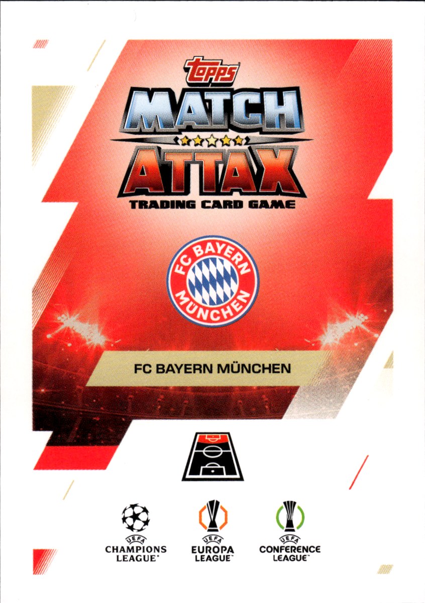 Jamal Musiala – Bayern München · 2025-26 Topps Match Attax UEFA Club Competitions #169 – back