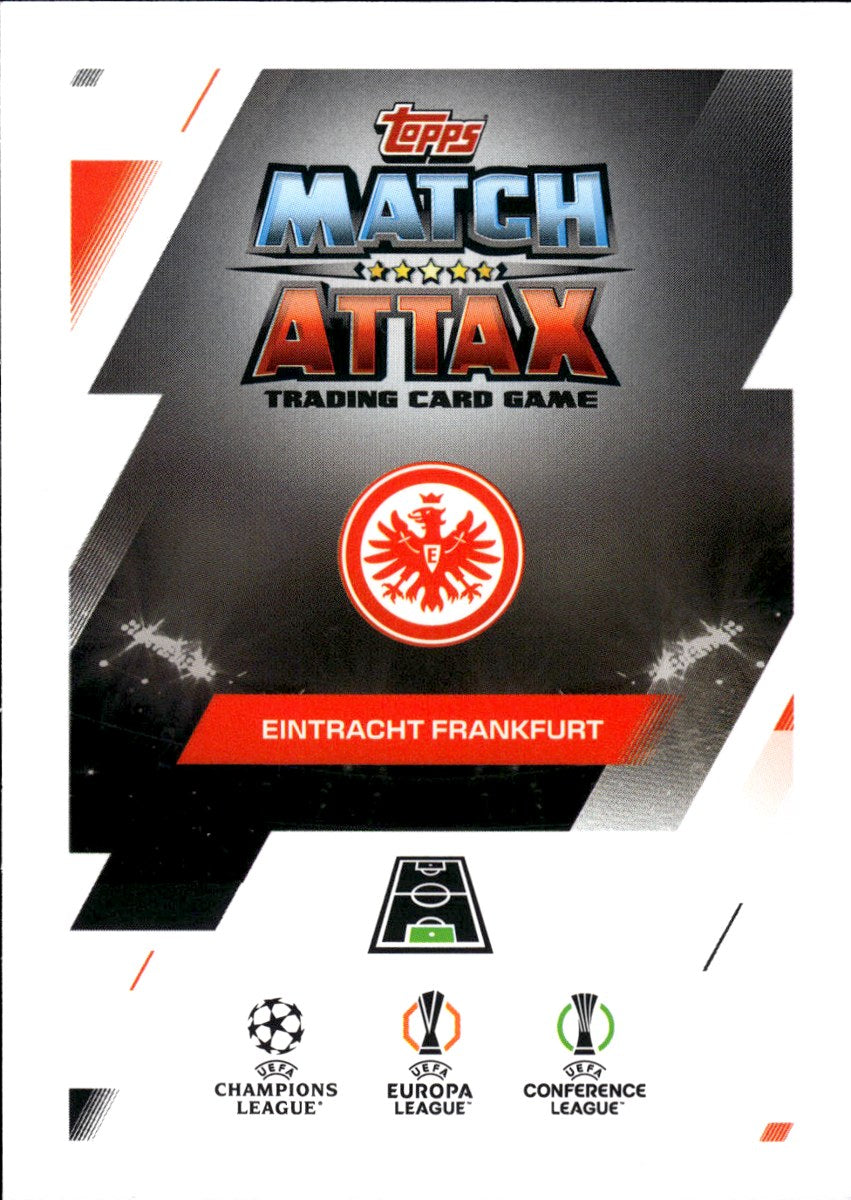 Kevin Trapp – Eintracht Frankfurt · 2025-26 Topps Match Attax UEFA Club Competitions #391 Heritage – back