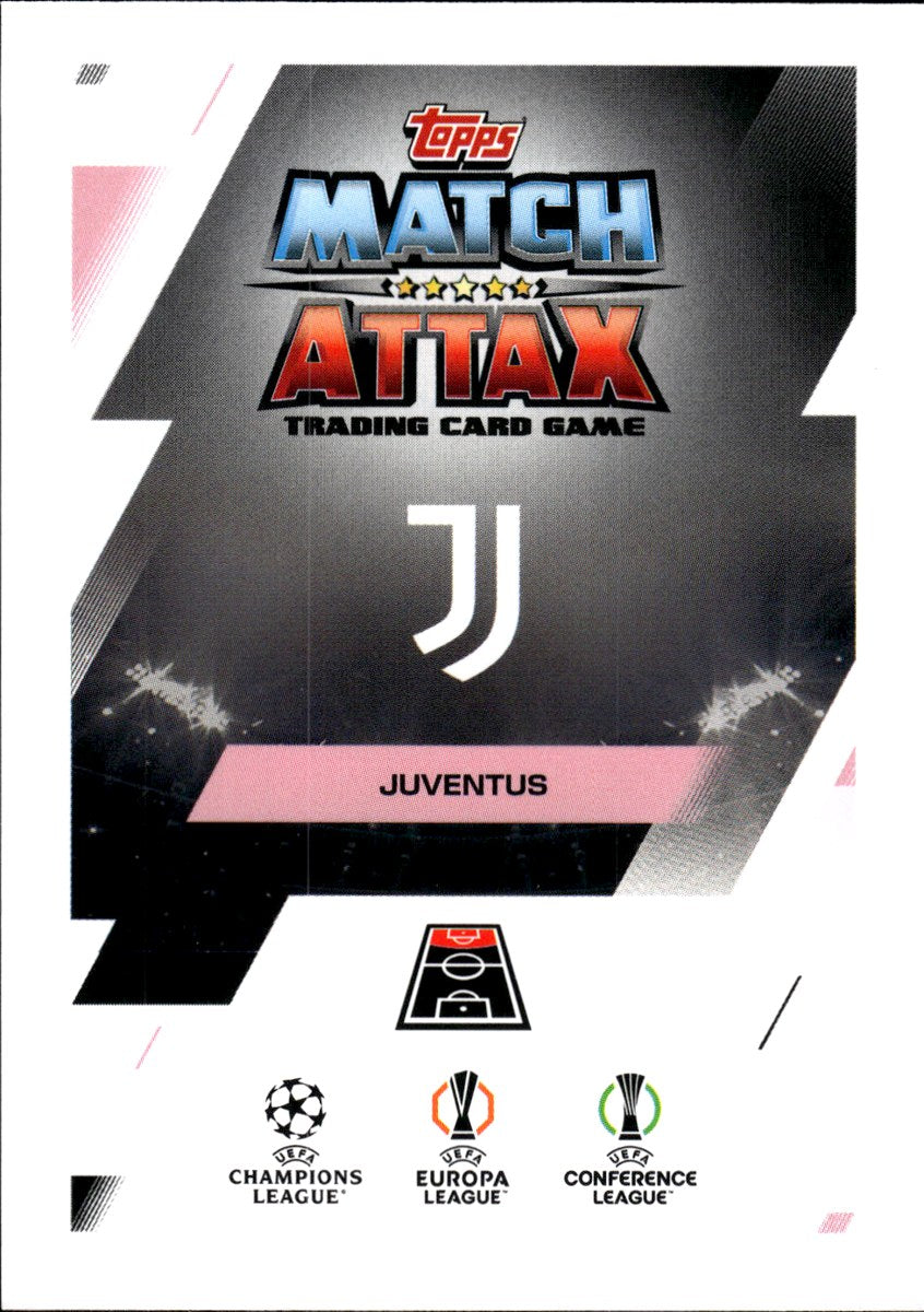 Alessandro Del Piero – Juventus · 2025-26 Topps Match Attax UEFA Club Competitions #360 Cup Champion – back