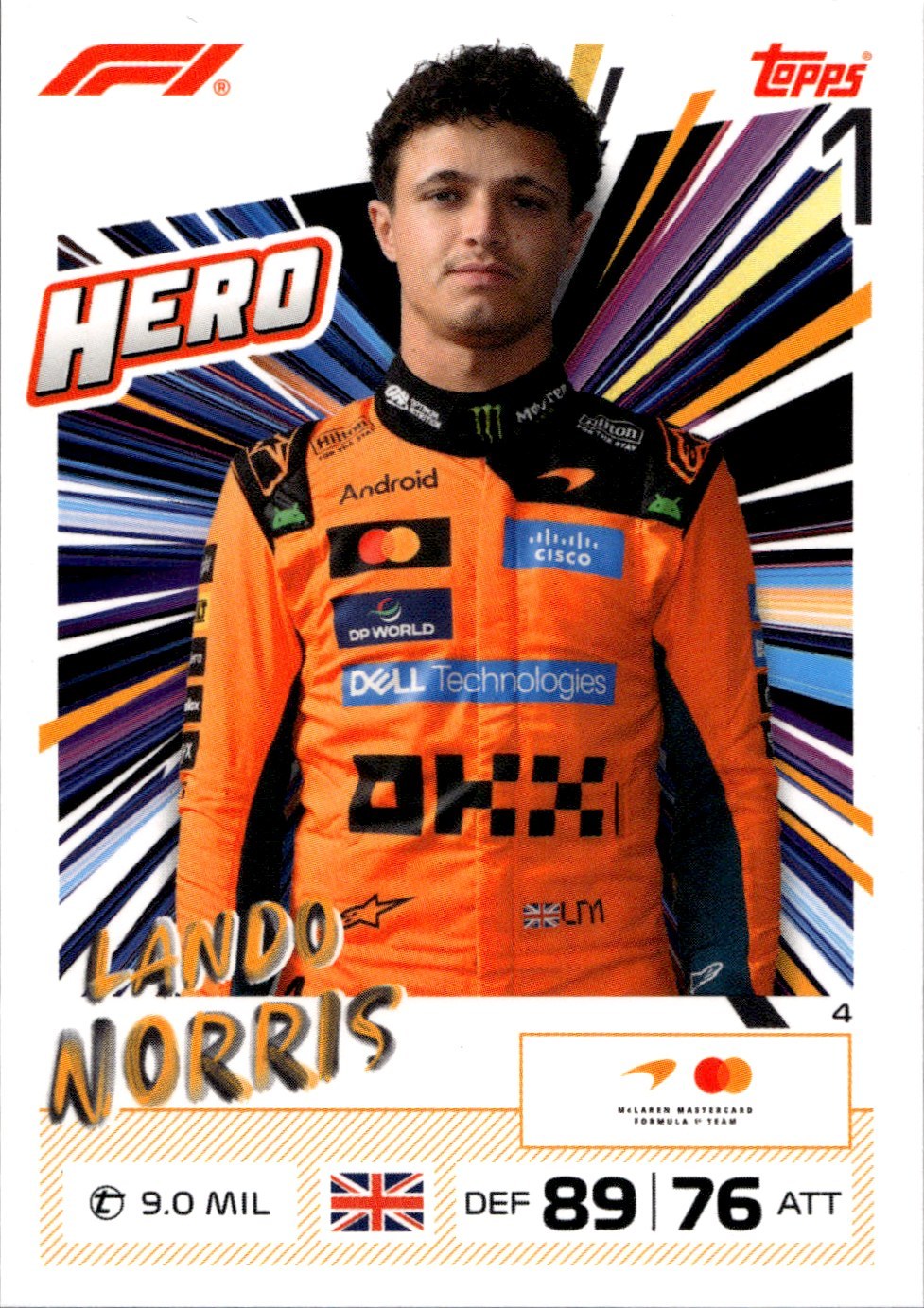 2026 Topps Turbo Attax F1 #4