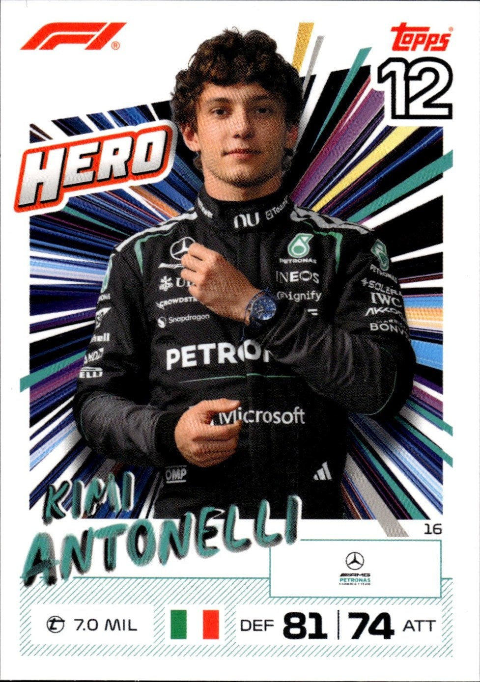 2026 Topps Turbo Attax F1 #16