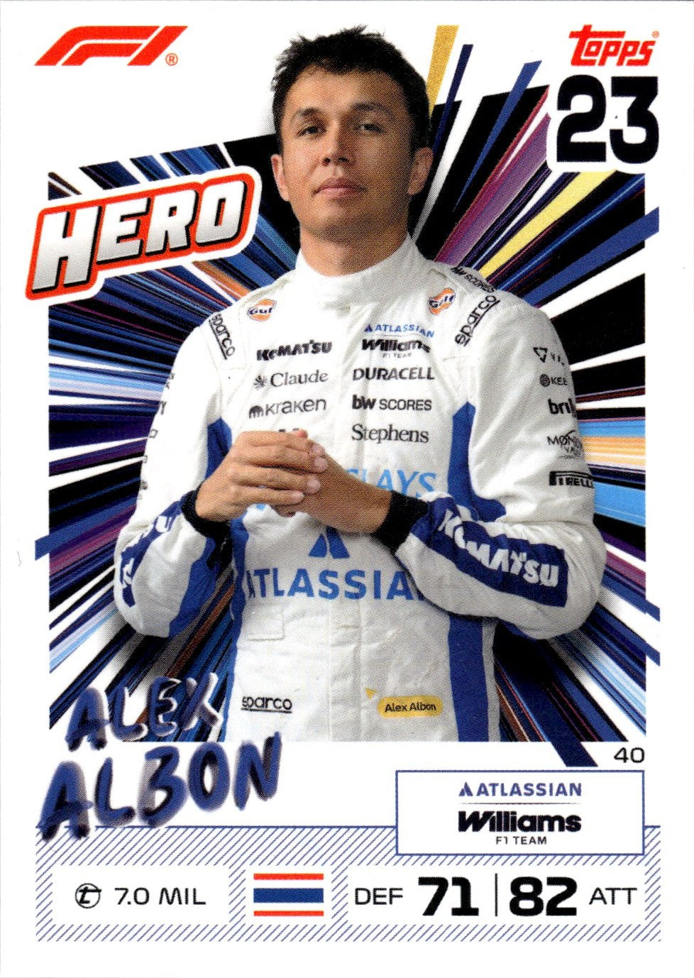 2026 Topps Turbo Attax F1 #40
