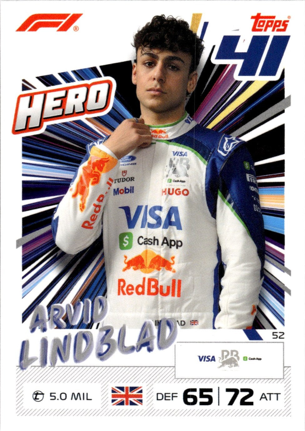 2026 Topps Turbo Attax F1 #52