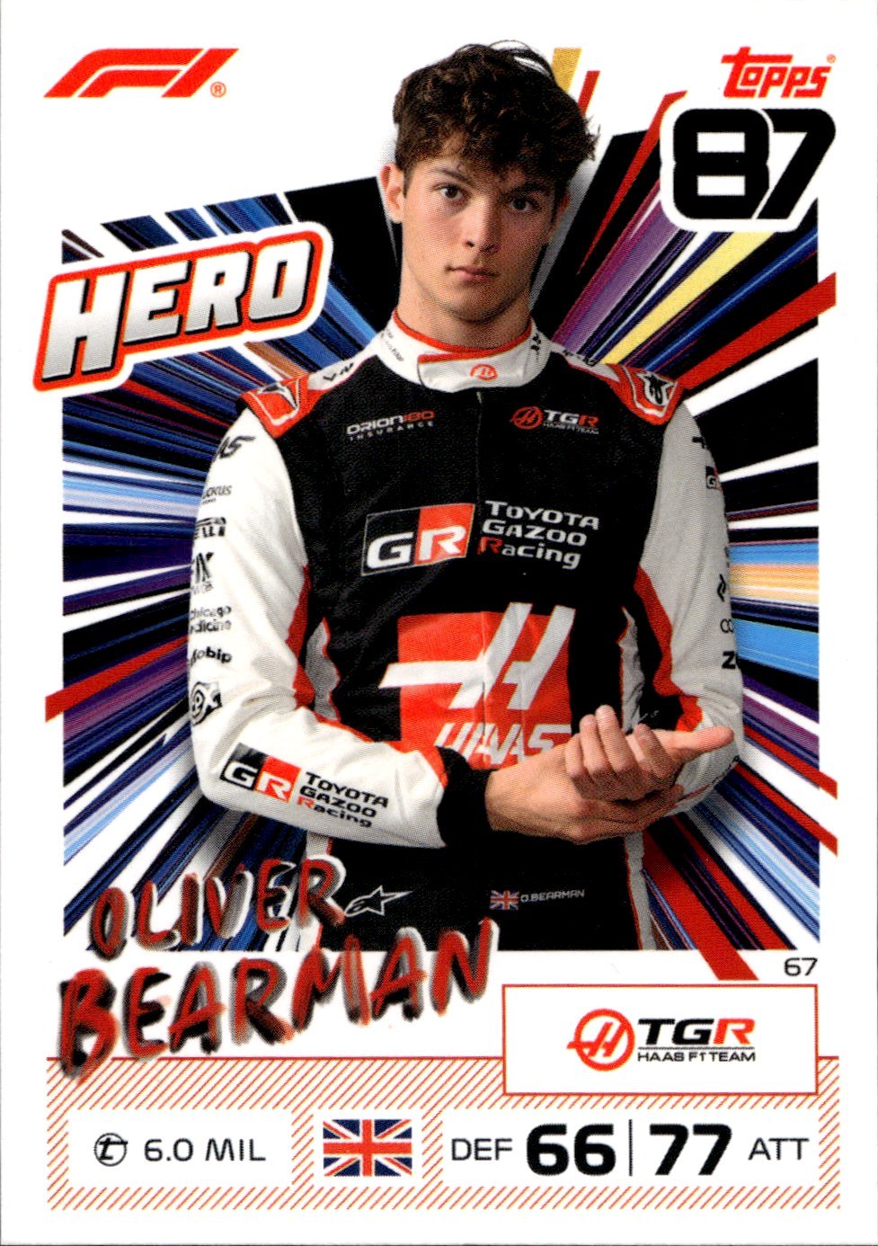 2026 Topps Turbo Attax F1 #67